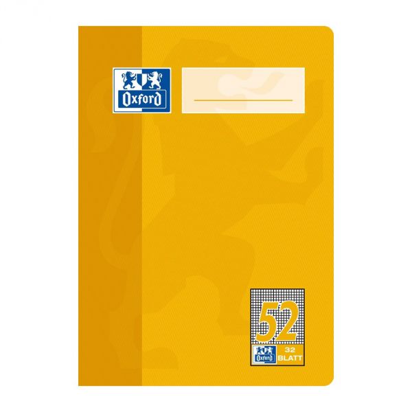 Oktavheft A6 Oxford Lin.52 32Bl. kariert