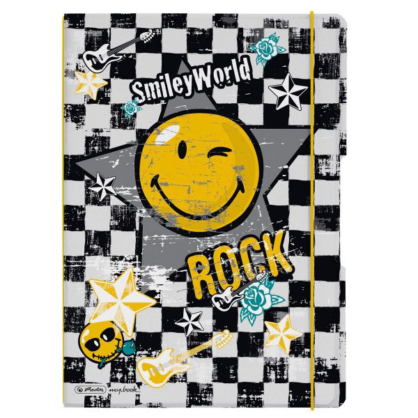 Notizheft A4 80Blatt SmileyWorld Rock