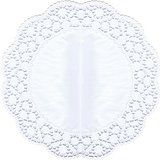 Tortenspitze weiß rund 32cm 100er