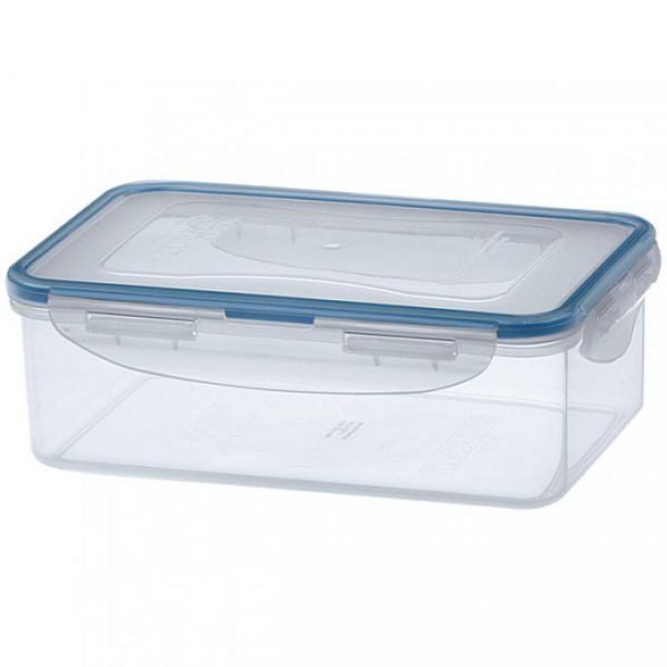 Frischhaltebox Clic&Lock 0,5l tr/blau