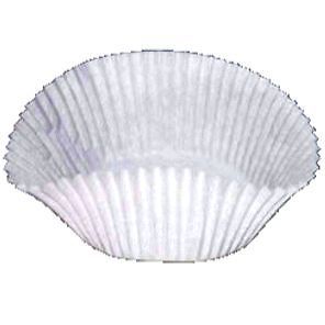 Gebäckkapsel weiß 70x40mm 1000er