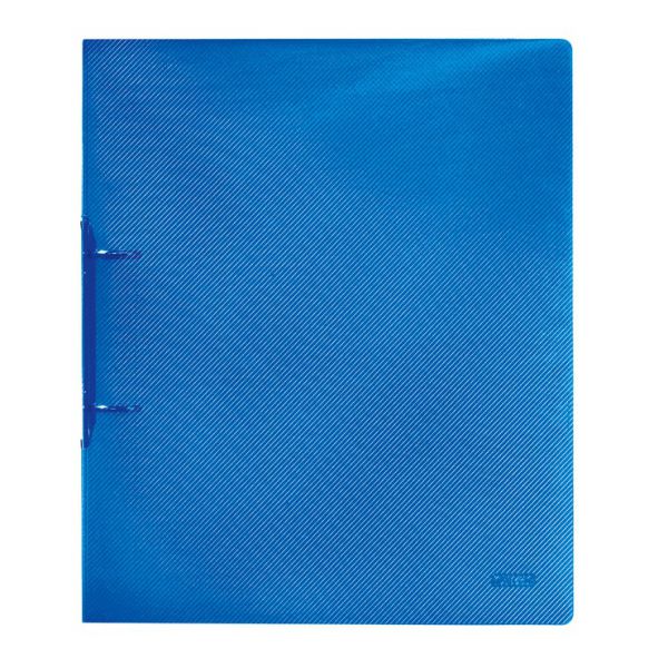 Ringbuch A4 PP 2-Ring blau transluzent