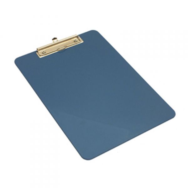 Klemmbrett A4 Hartpappe blau