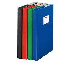 Heftbox A4 PP farbig sortiert
